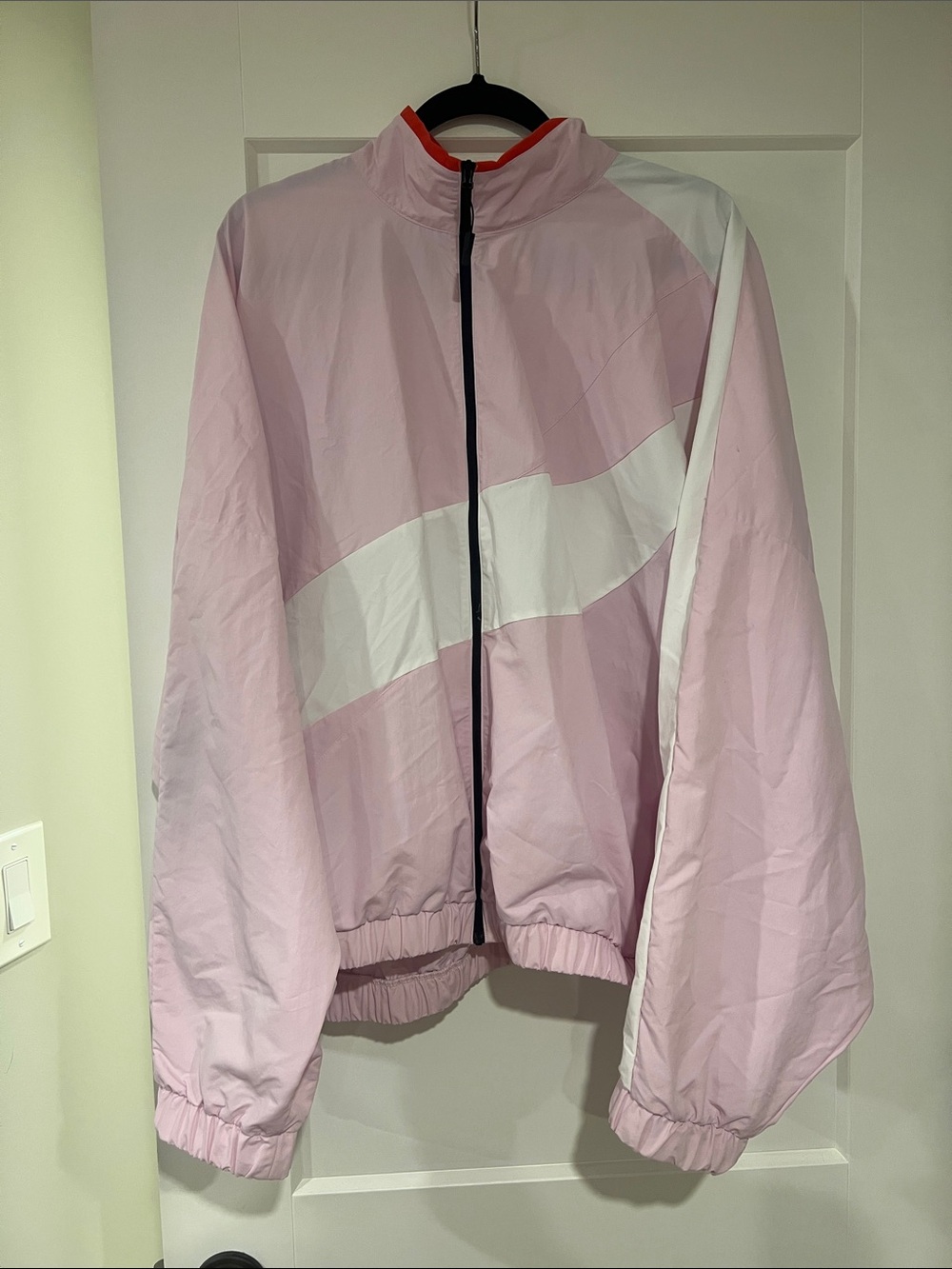 Reebok Light Pink Windbreaker Jacket